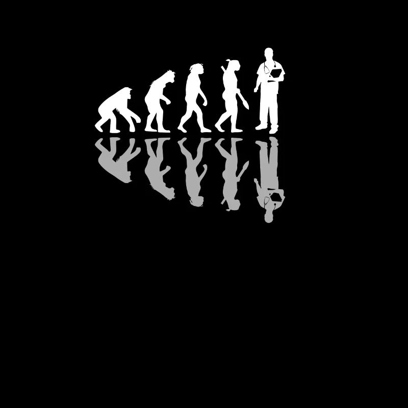 Human Evolution Proud Doctor Medicine Intern