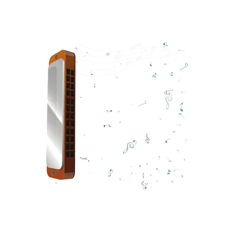 Drôle d’harmonica harmonica instrument