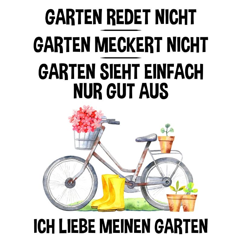 Garten Lustiger Spruch Hobby Gärtner Geschenkidee