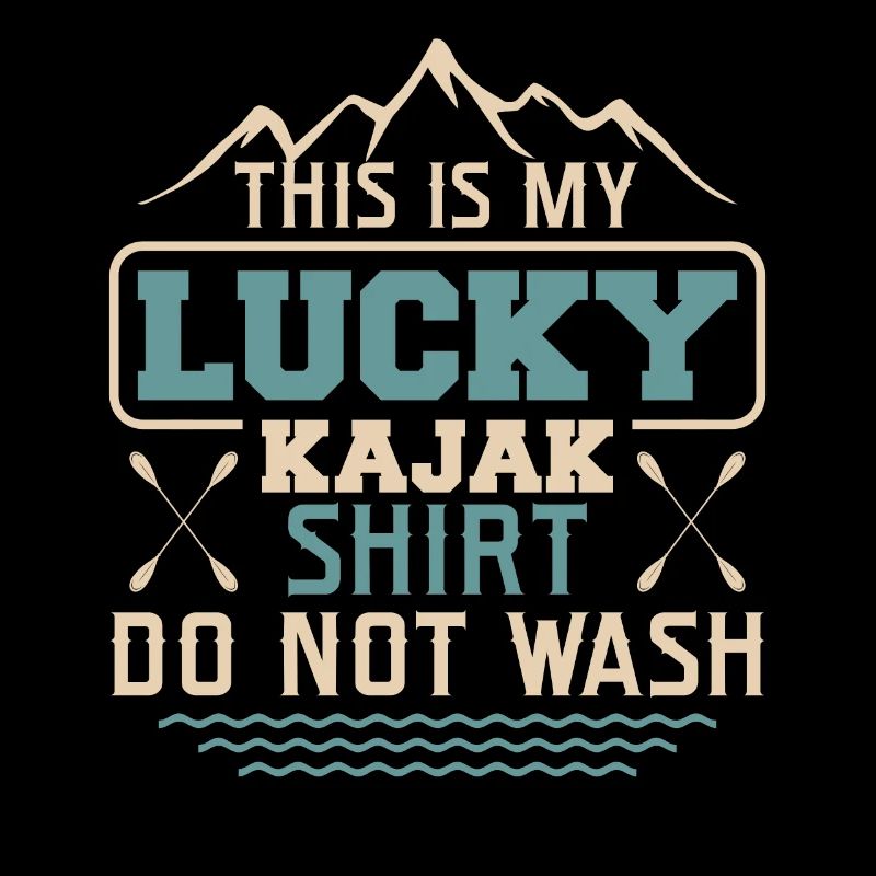 This is my lucky kayak that
