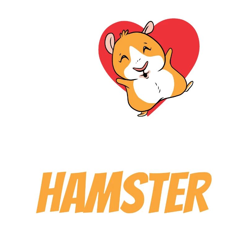 J’aime mon hamster mignon propriétaire d’animal de compagnie