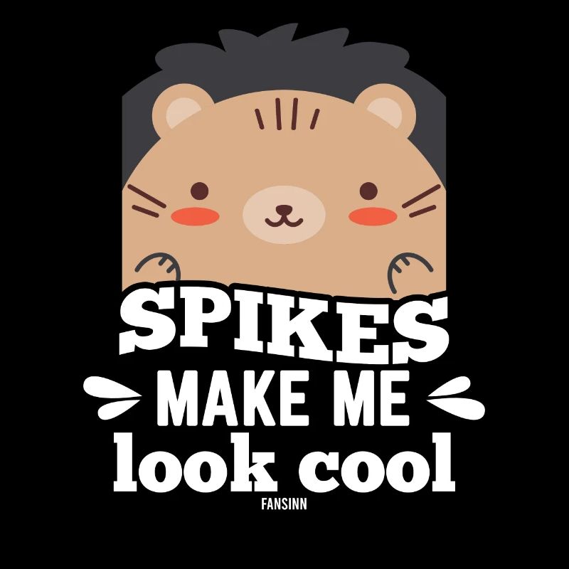 Mignon bébé hérisson dans la forêt cadeau