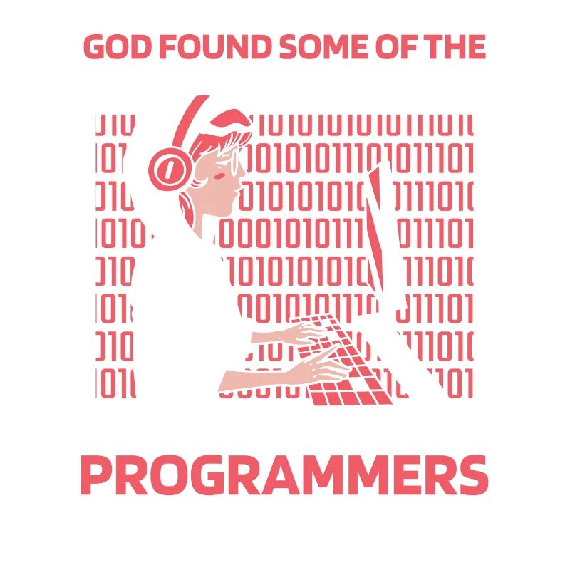 Entwickler Coder Programmierer Gott