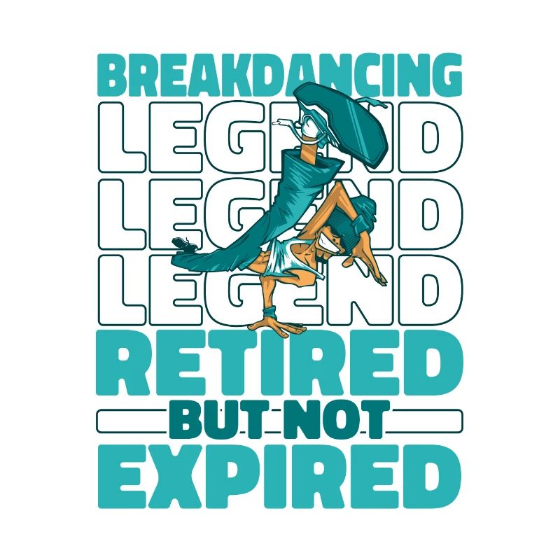 Breakdance Breakdancer Breakdancing Pensioner