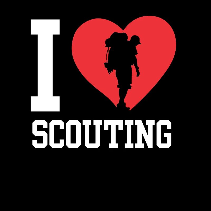 J’aime le camp de clan scout scout des scouts