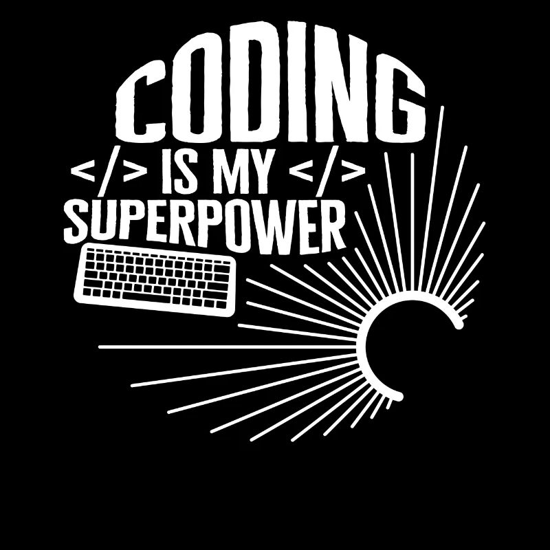 Chemise de programmeur, le codage est mon superpouvoir