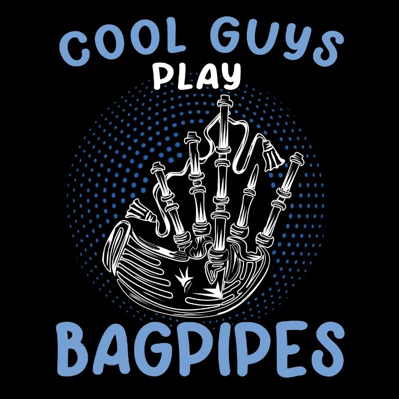 Les garçons jouent de la cornemuse Cornemuse écossaise