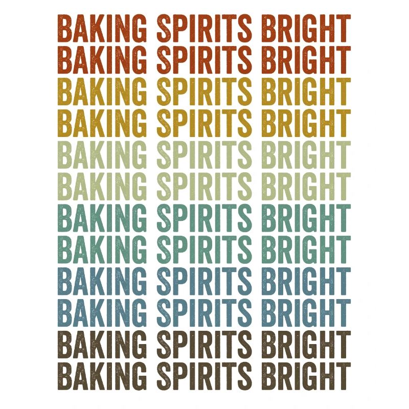 Baking Spirits Bright Baking Chef Baker