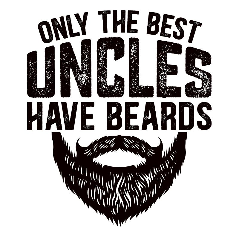 Uncle Beard Beard-Bearer Saying | funny gift