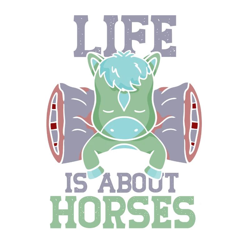 La vie se compose de chevaux d’équitation