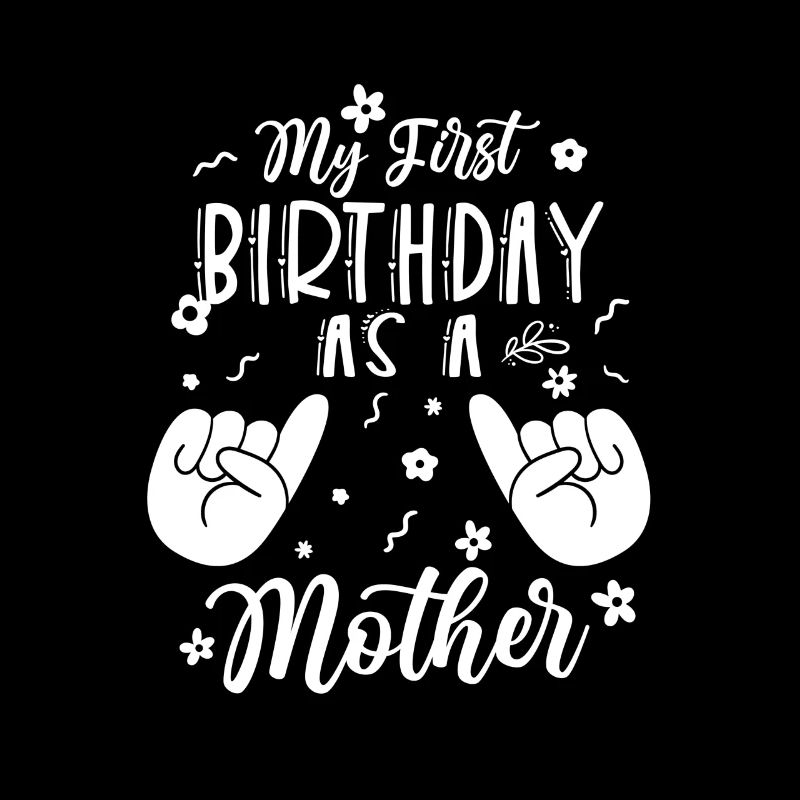 My first birthday as a mom daddy dad dad