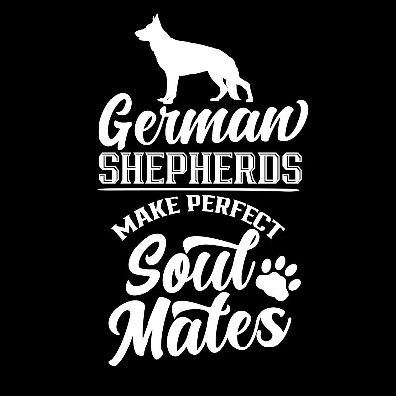Deutsche Schäferhunde Perfekte Seelenverwandte Süß