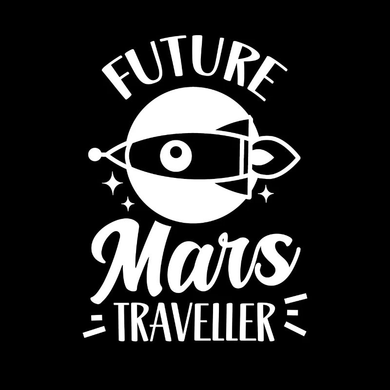Zukünftiger Mars Reisender Planet Astronaut