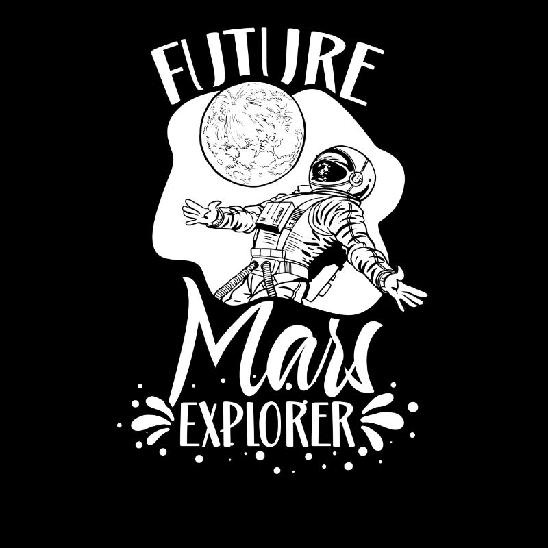 Future Mars Explorer Planet Astronaut