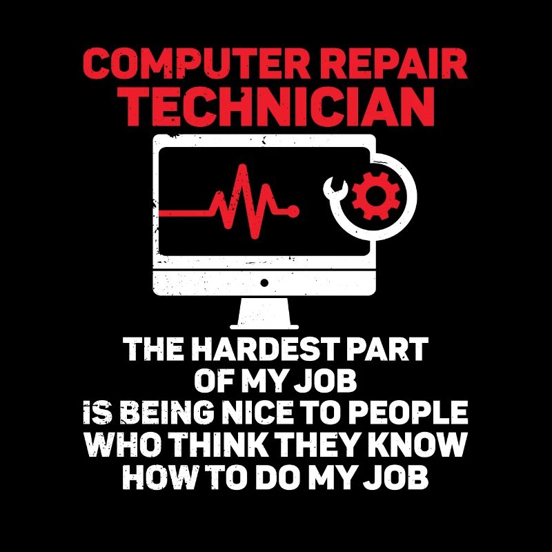 Computerreparaturtechnologie -Support -Technologie