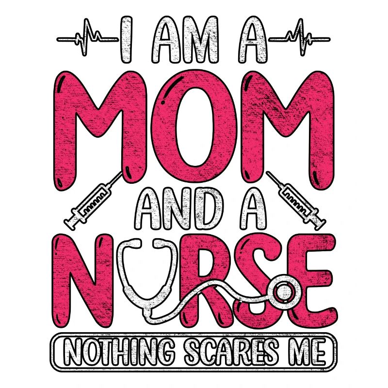 Ich bin eine Mutter und eine Krankenschwester Muttertagskrankenpflegeschule