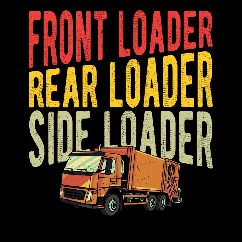 Front Loader Rear Loader Side Loader Garbage