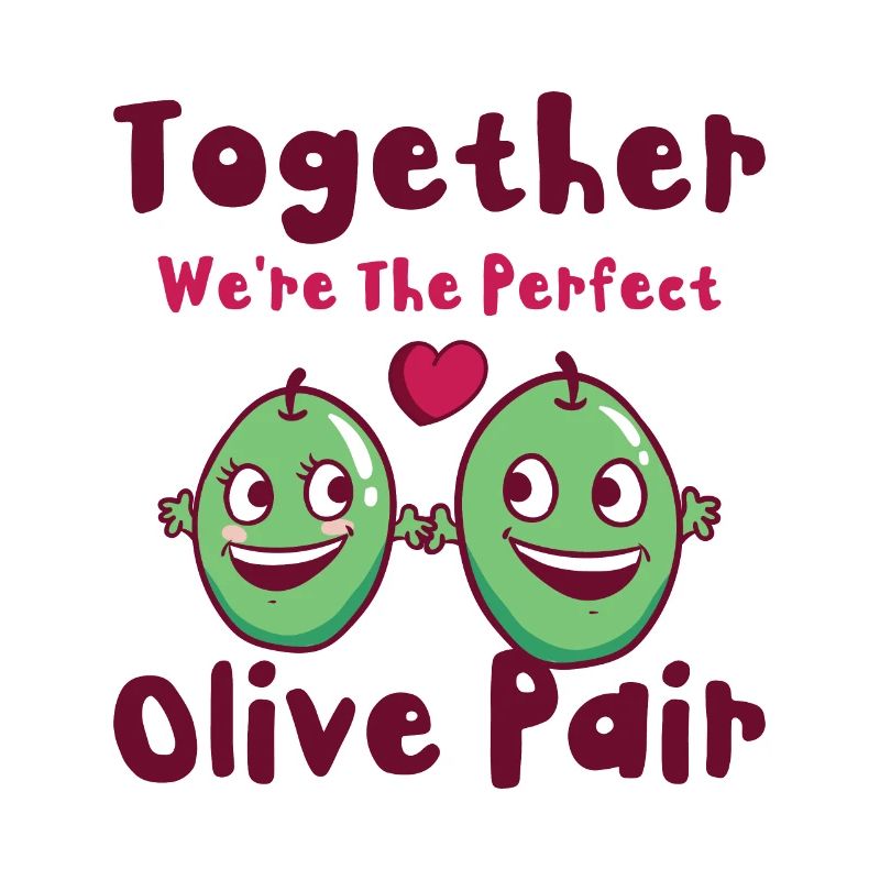 Saint-Valentin Olive Couples Rencontres Romance