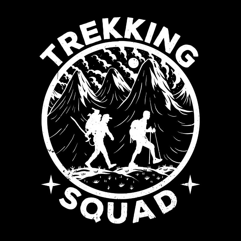 Trekking Team Hiking Wanderer Hike