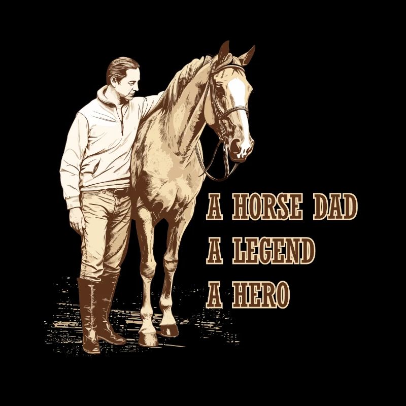 Ein Pferdevater, eine Legende, ein Held, ein Pferdeliebhaber