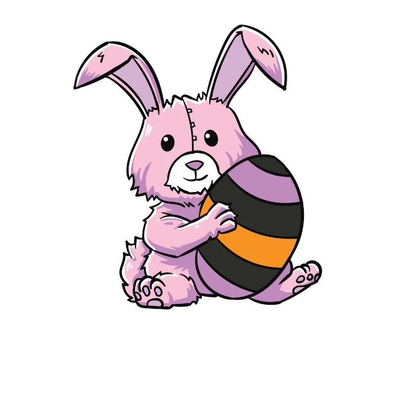 Gothic Rabbit Gothic Hase Gothic Ostern Emo Goth