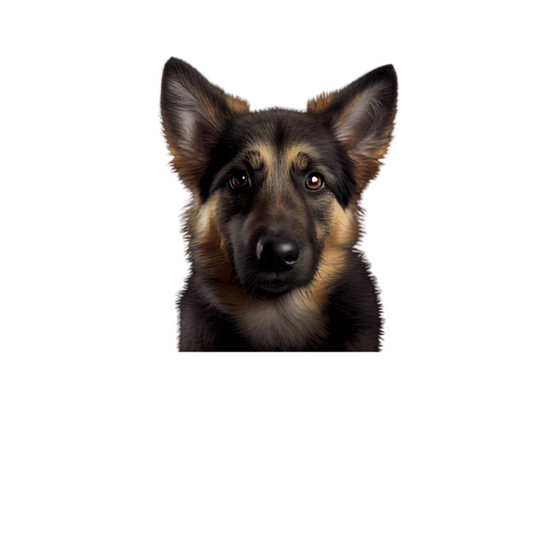 Statement Deutscher Schäferhund, Nö Fun, Einfach