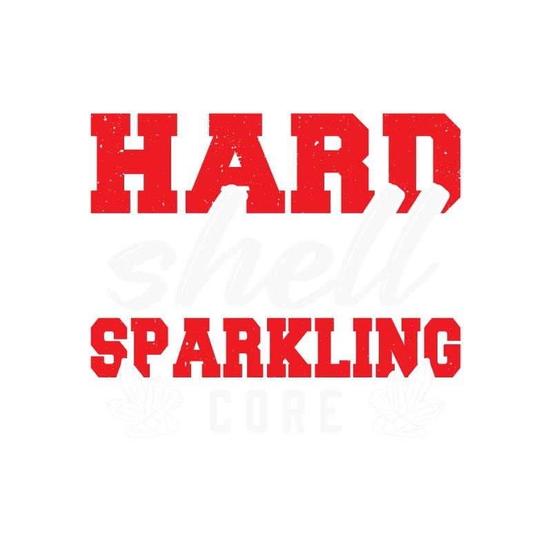 Hard shell sparkling kernels Collecting ores from