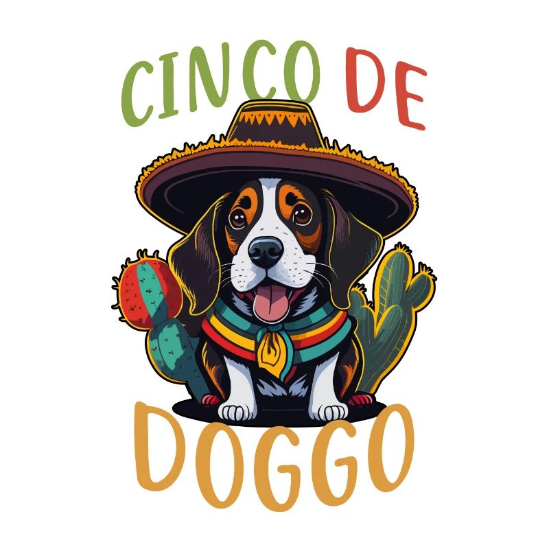 Cinco de Mayo Beagle Cinco de Doggo Beagle
