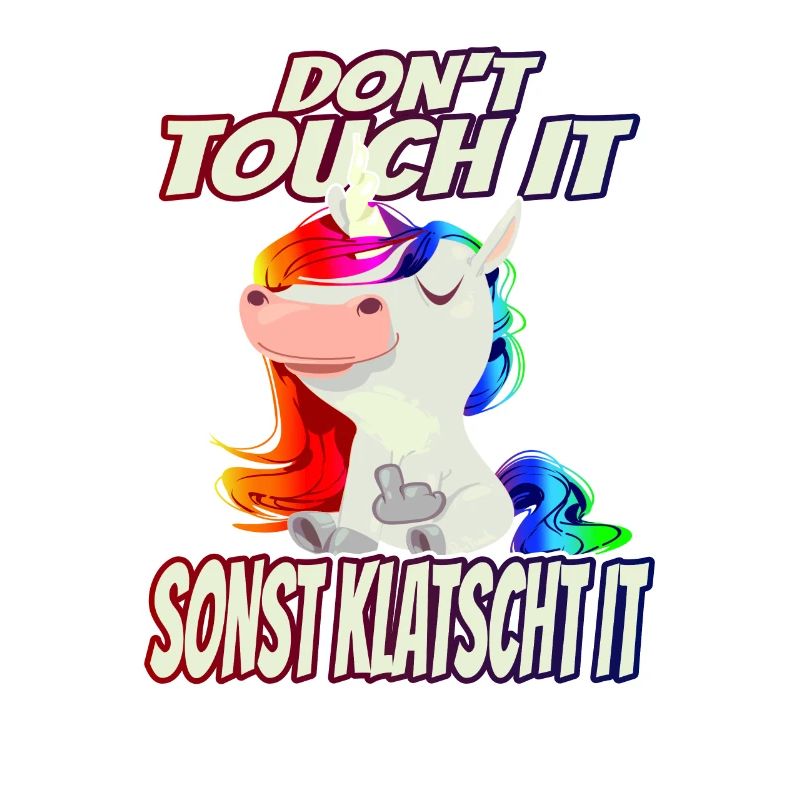 Don't Touch it otherwise Claps it - Rainbow