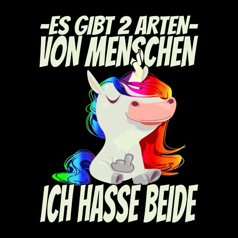Es gibt 2 Arten Menschen Ich Hasse beide