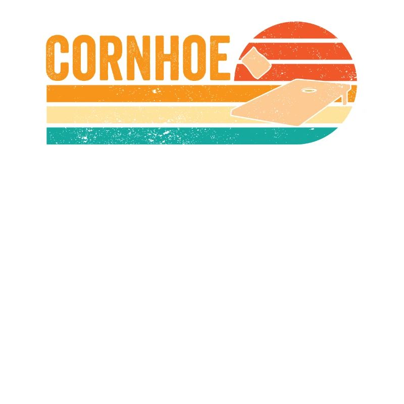 Funny Cornhole Corn Hole Retro