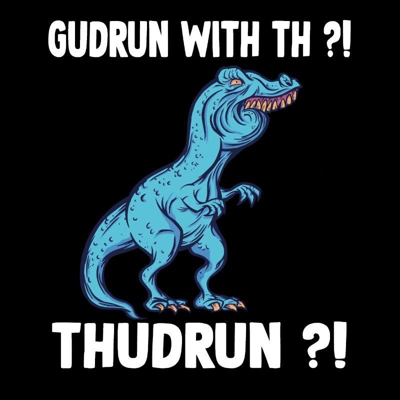 TRex Meme Overbite Dinosaur Gudrun with th Guthrun
