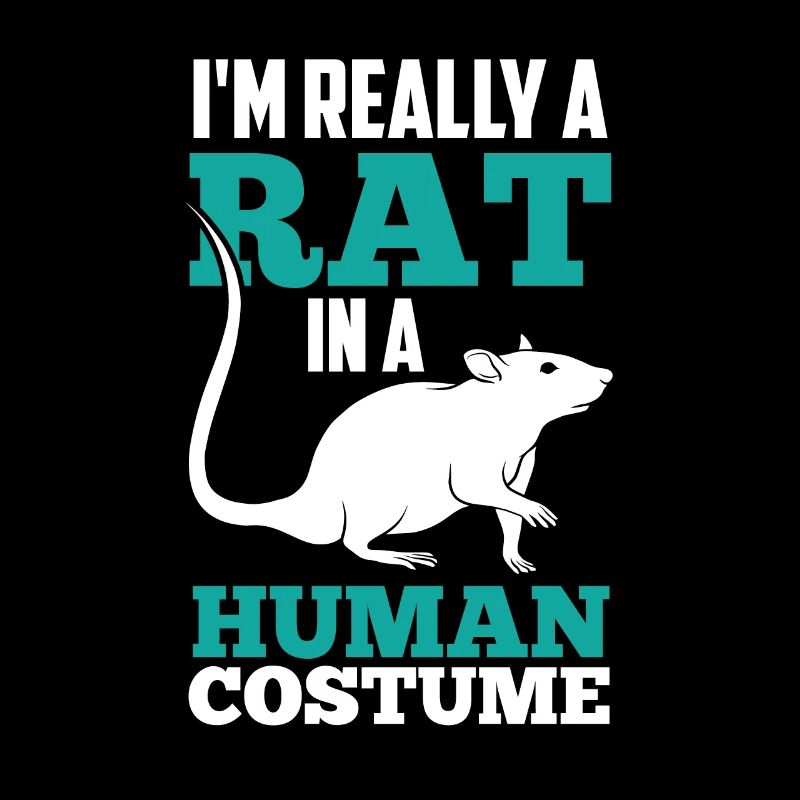 Ich Bin Eine Ratte In Einem Menschlichen Kostüm