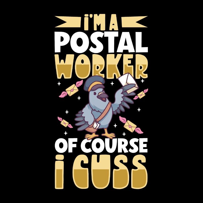 Postangestellte Postdame Postbote Post