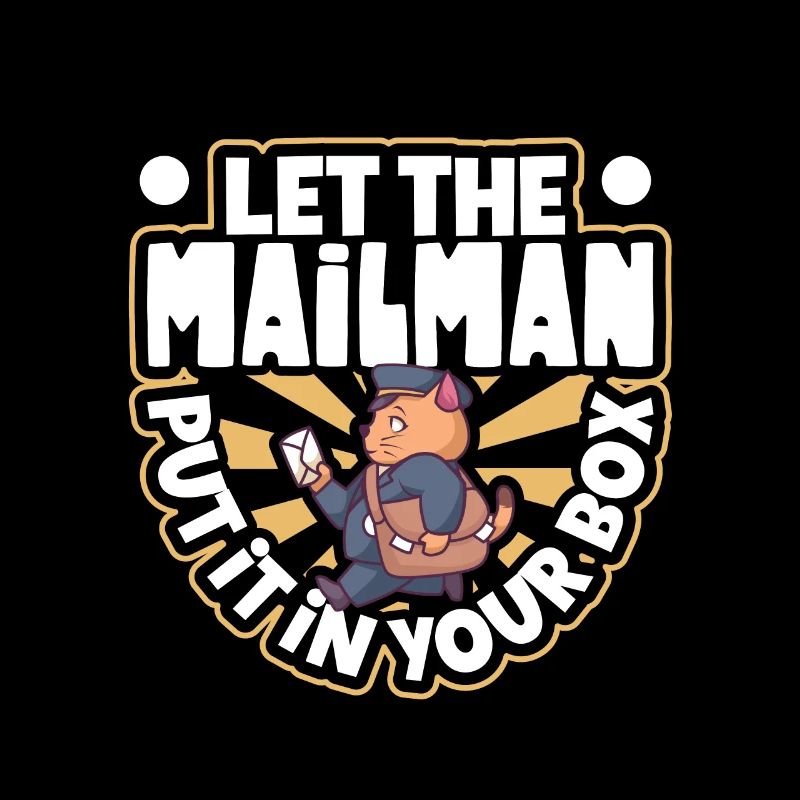 Postangestellte Postdame Postbote Post