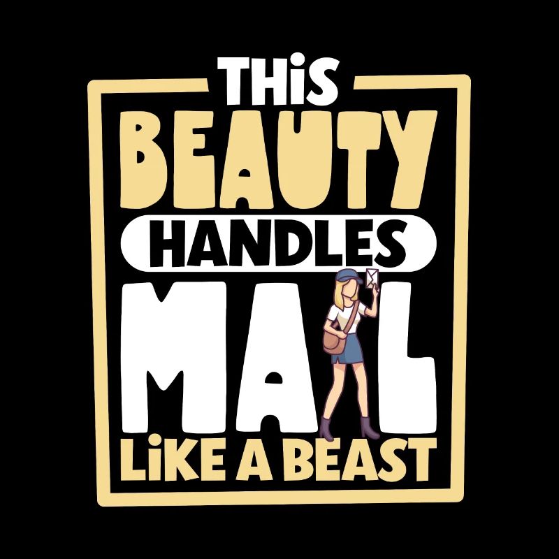 Postangestellte Postdame Postbote Post