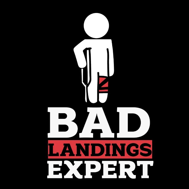 Ein Bein Witz Humor Geschenk