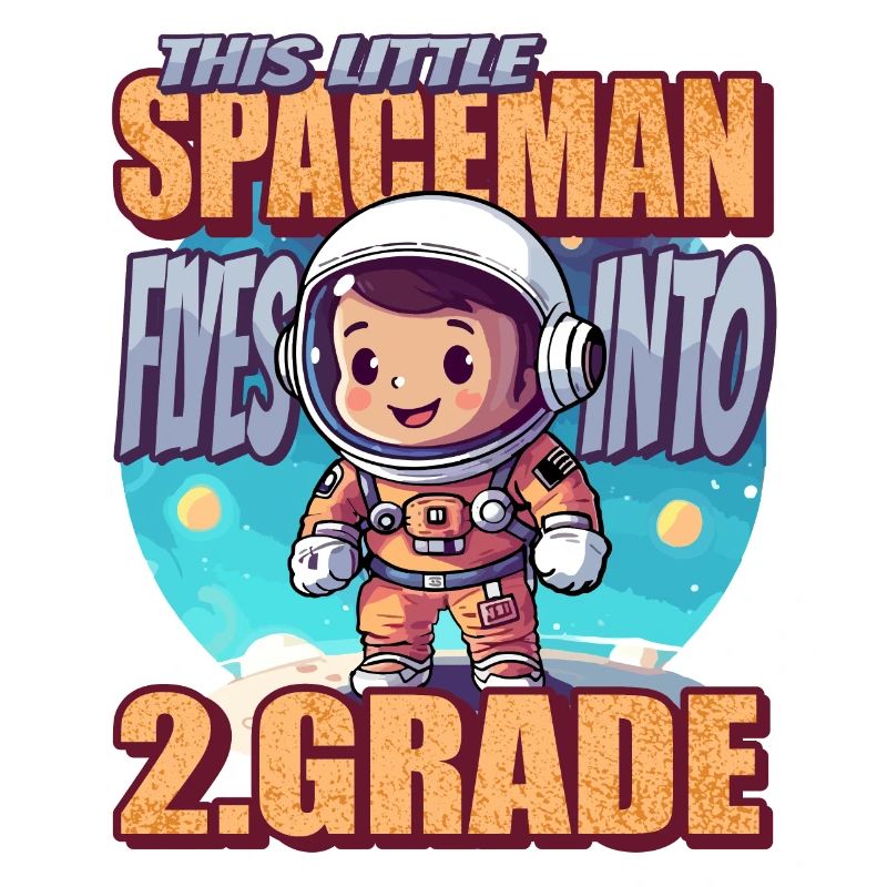 Ce petit astronaute vole dans la seconde