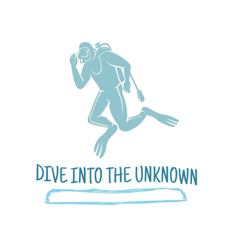 Dive Into The Unknown Retro Diver Designs Present
