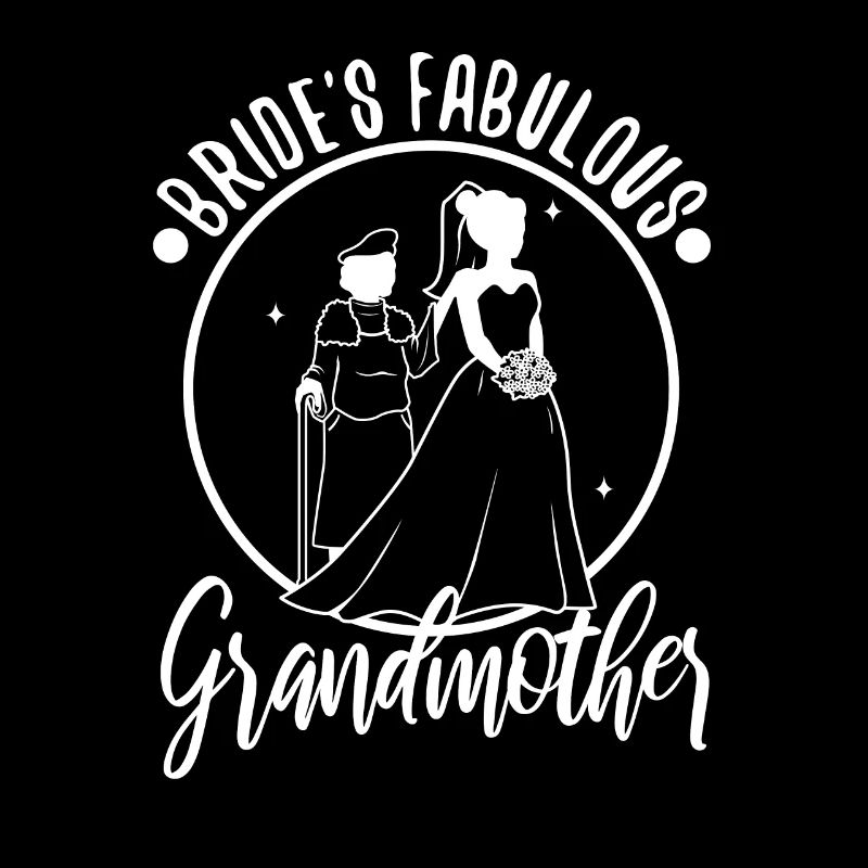 Grand-mère fabuleuse de la mariée