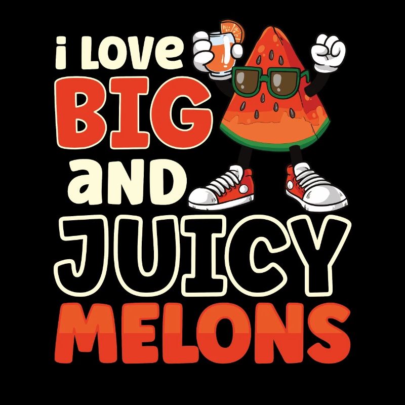 Pastèque Funny Fruit Drôle de dicton