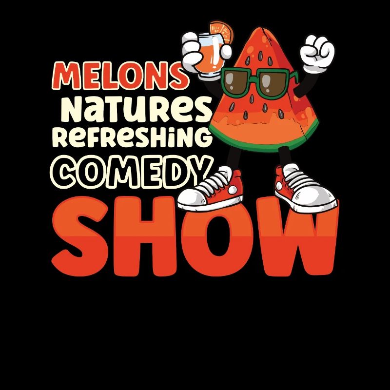 Pastèque Funny Fruit Drôle de dicton