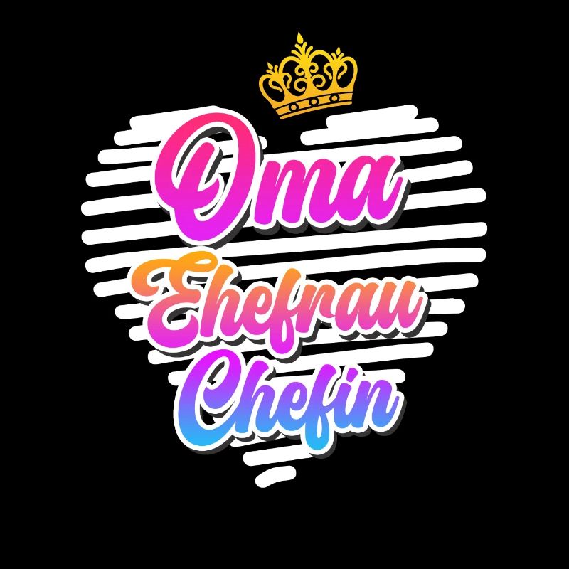 Oma Chefin Großmutter Muttertag Granny Ehefrau