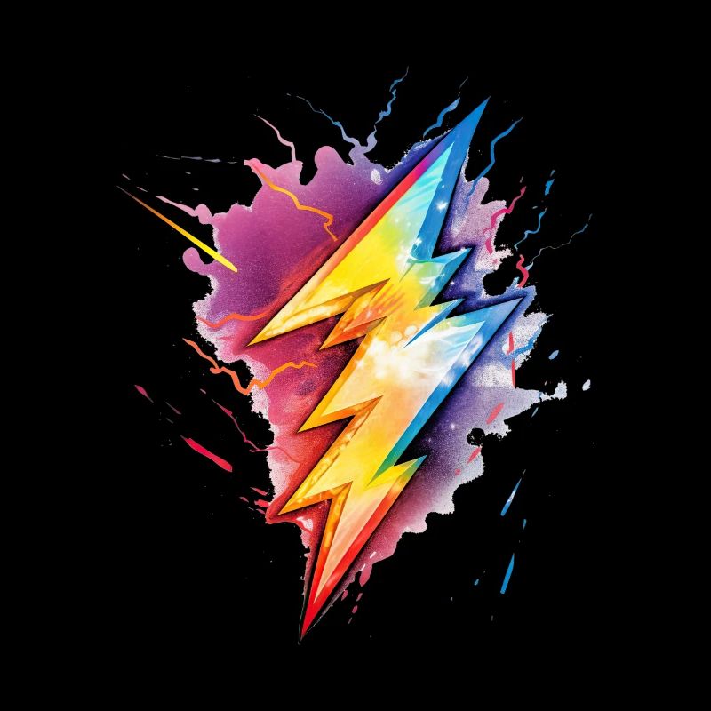 Rainbow Thunderstorm Magic-LGBT Pride