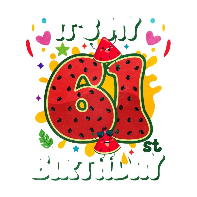 61e anniversaire Pastèque