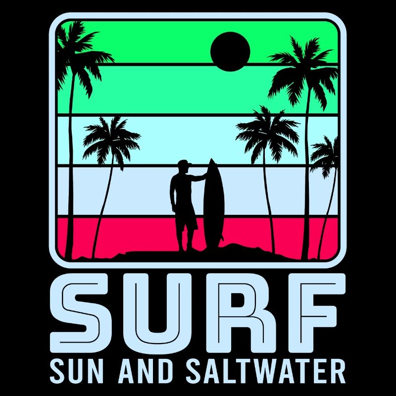 Surf, kitesurf, wakeboard, beach surfers