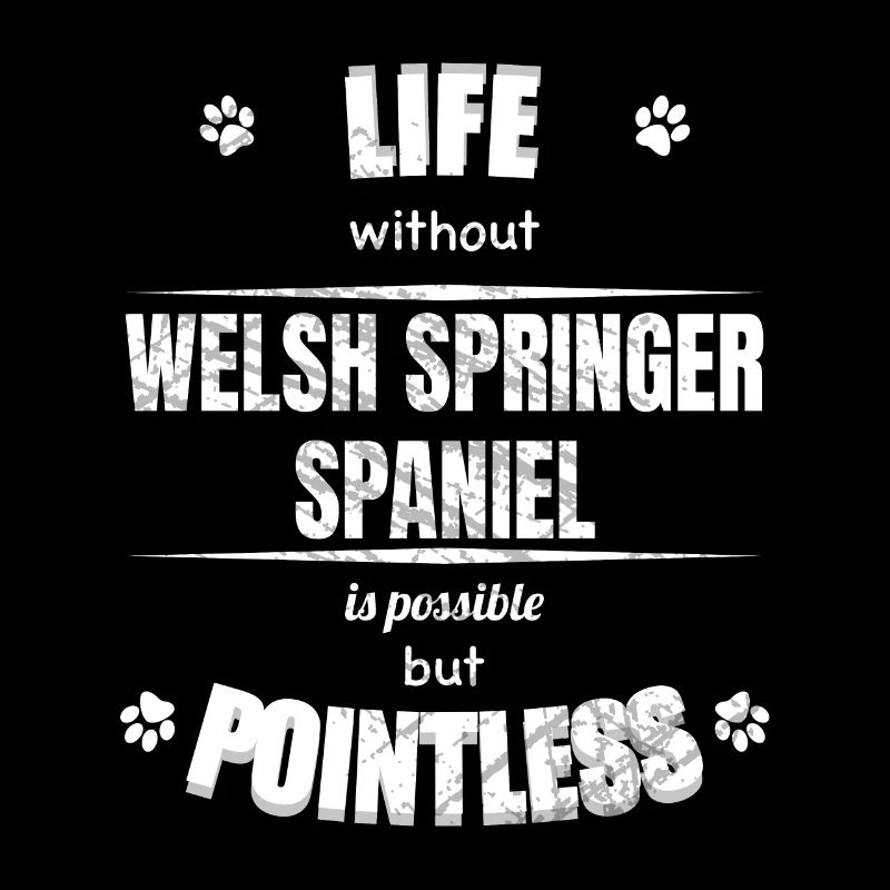 Life possible pointless - Welsh Springer Spaniel