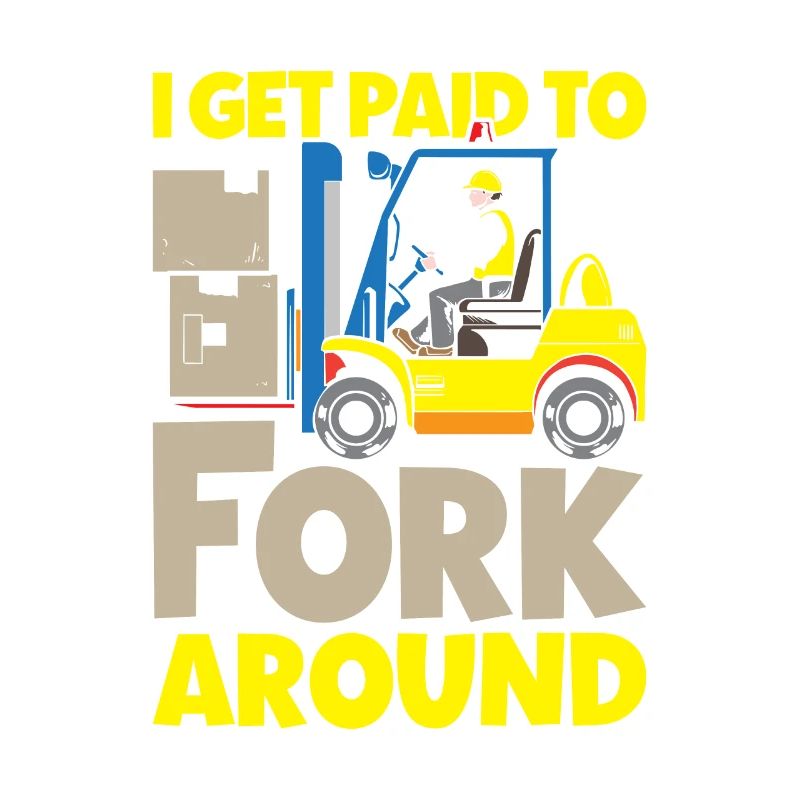 Gabelstaplerfahrer Lager Gabelstapler