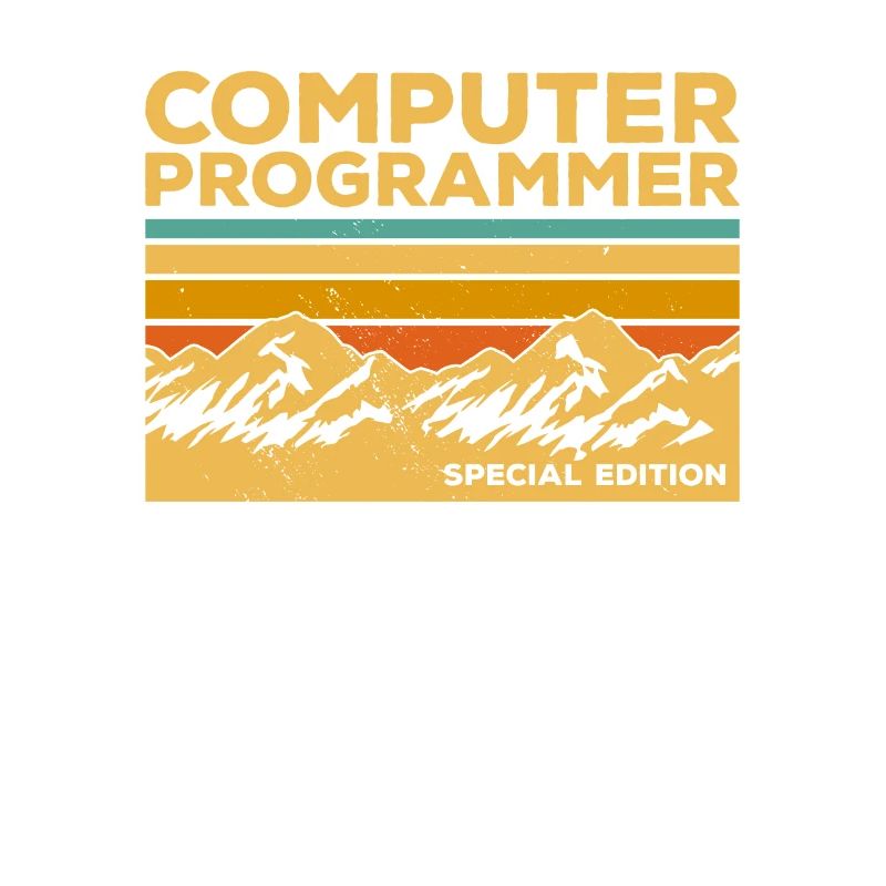 Retro Computerprogrammierer Sonderedition