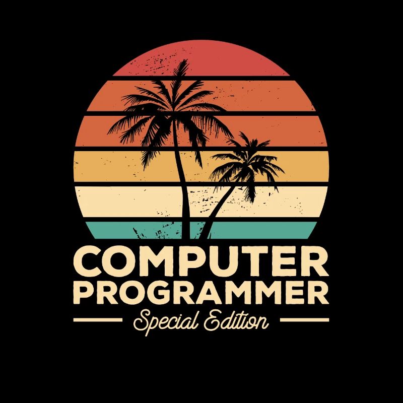 Retro Computerprogrammierer Sonderedition